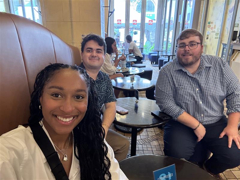 3 NC TECH team members smiling for a selfie