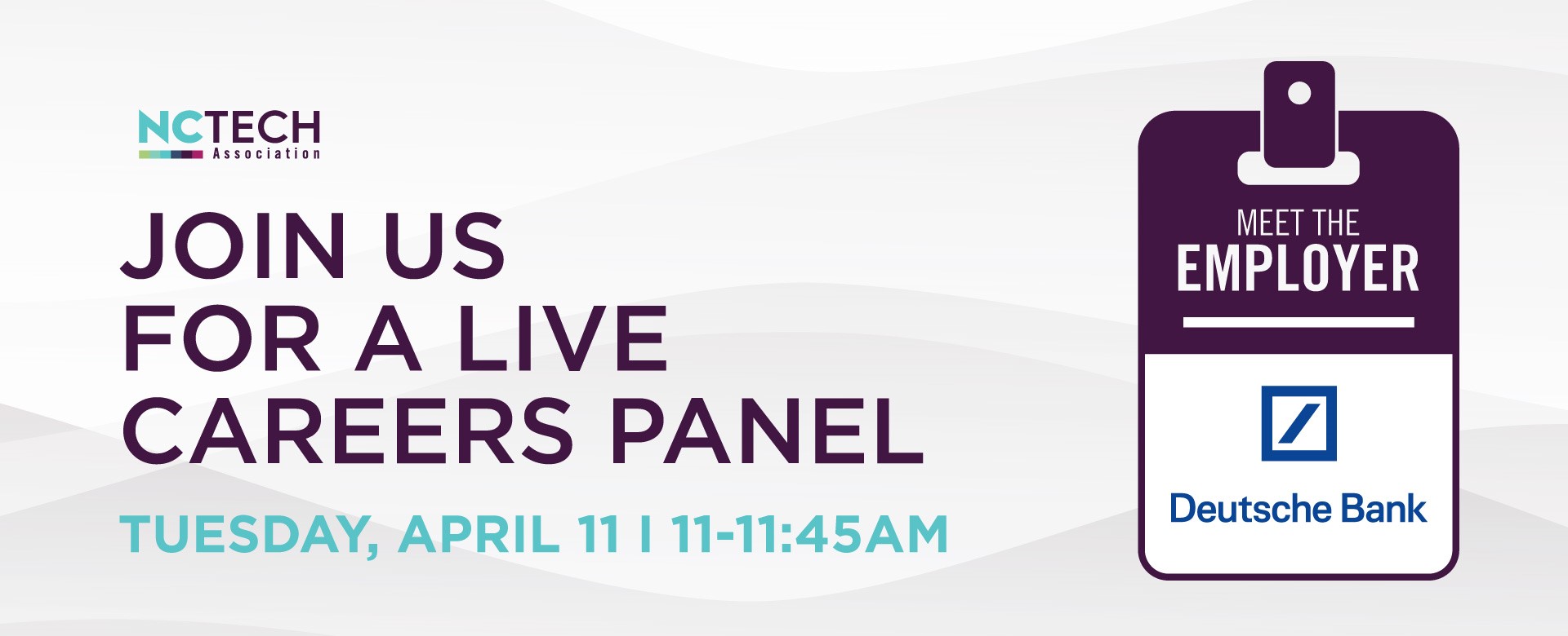 April Tech Job Expo Webinar 101 Deutsche Bank