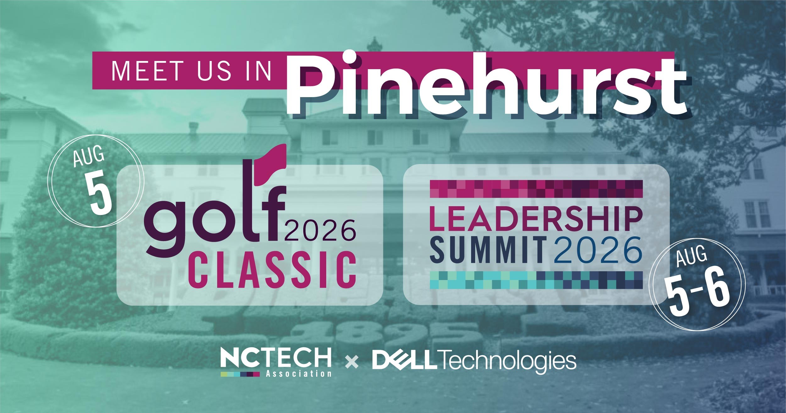 Pinehurst Event Banners