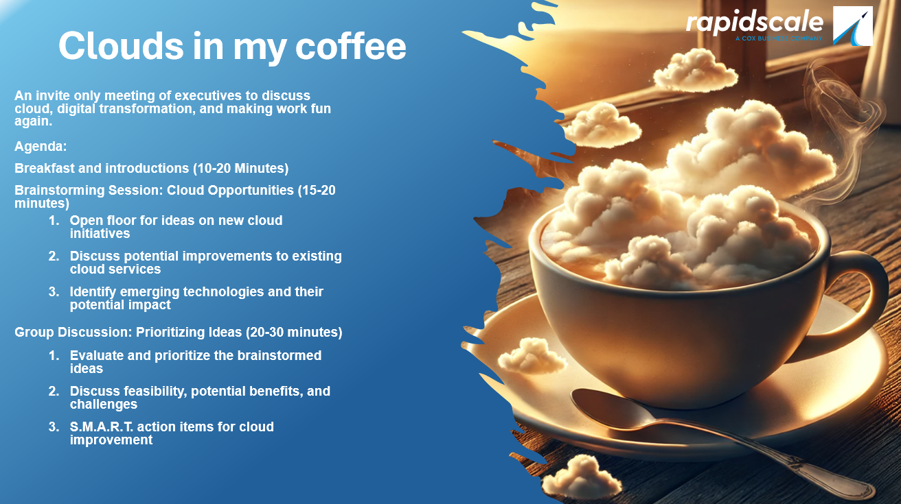cloud in my coffee